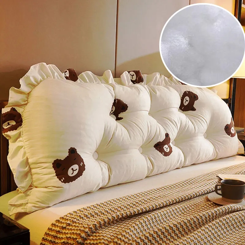 Headboard Cushion Backrest Tatami - Rechteckigen Kopfteil Lesen Große Körper Kissen