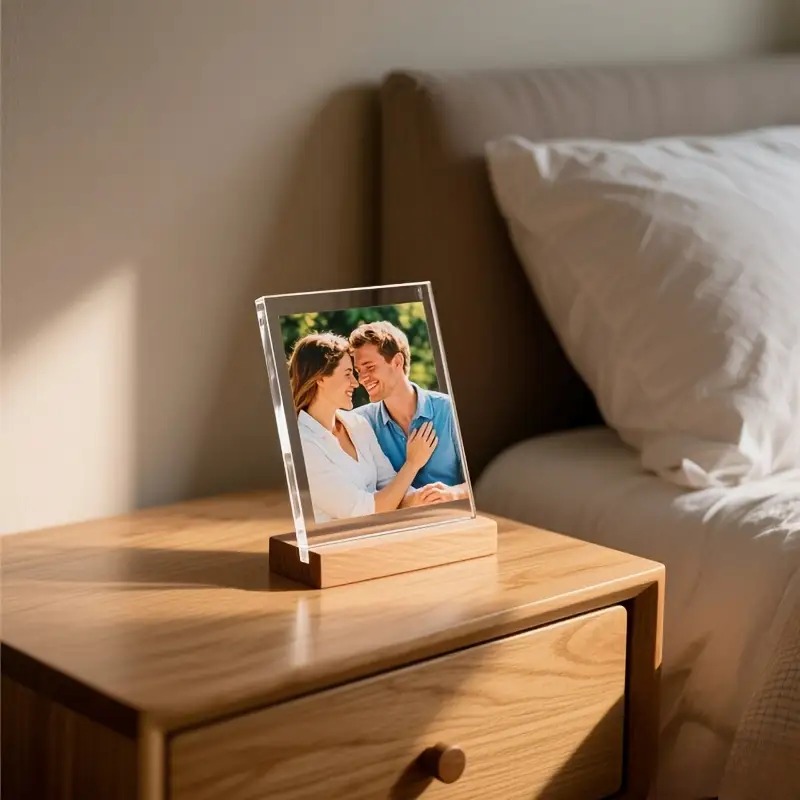 Bedroom Furniture - Ganzjahres-Foto-Acryl-Dekoration (1 Stück) - Personalisierbar -