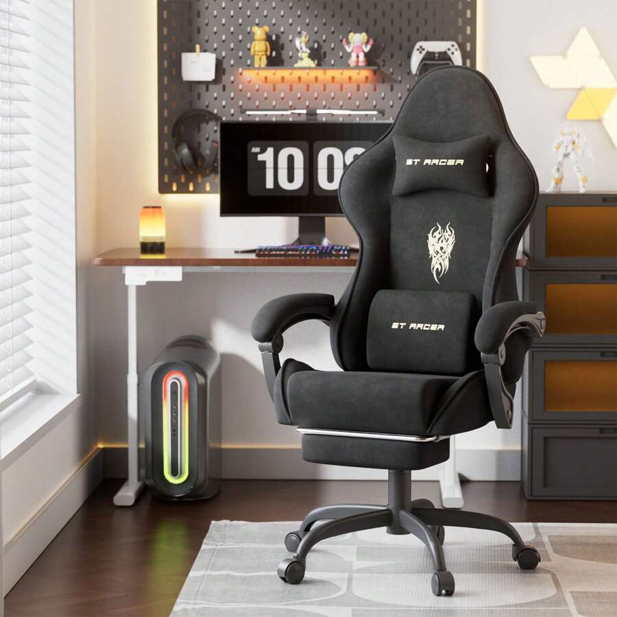 Sofas - Gaming-Stuhl mit hoher Rückenlehne, ergonomischer Gamer-Stuhl