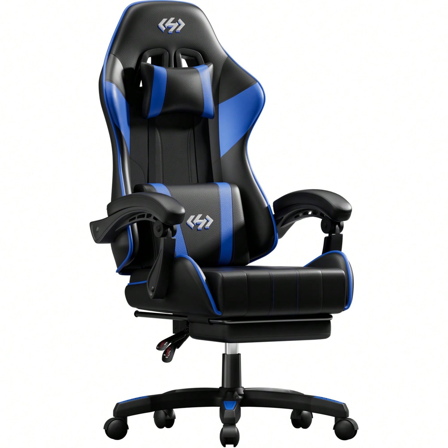 Sofas - HLDIRECT Gaming-Stuhl, Ergonomischer Computer-Bürostuhl mit Lendenwirbelstütze,