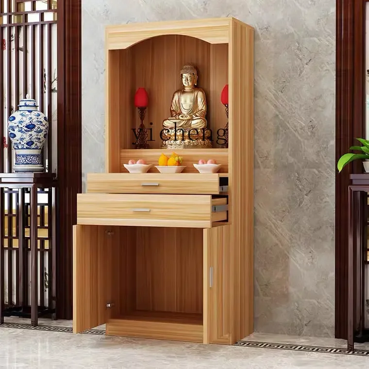 Tables - r9.2- Buddha-Nische für Zuhause mit Tür,