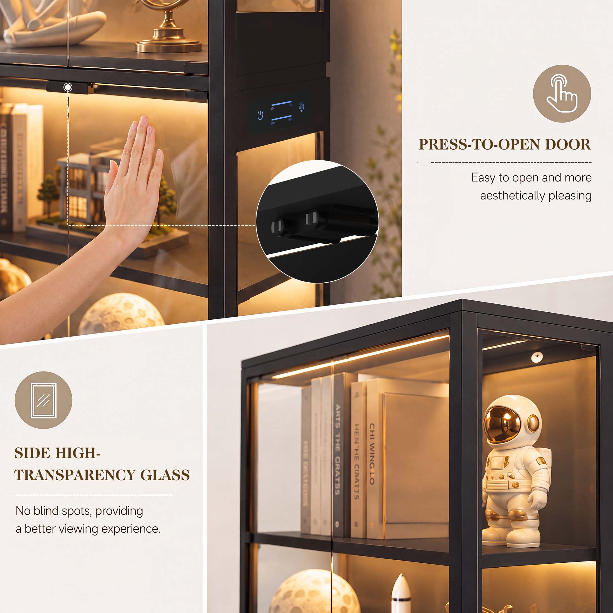TCGBKAF 5-stufiger Vitrinensch – Storage Bewertung und Preis