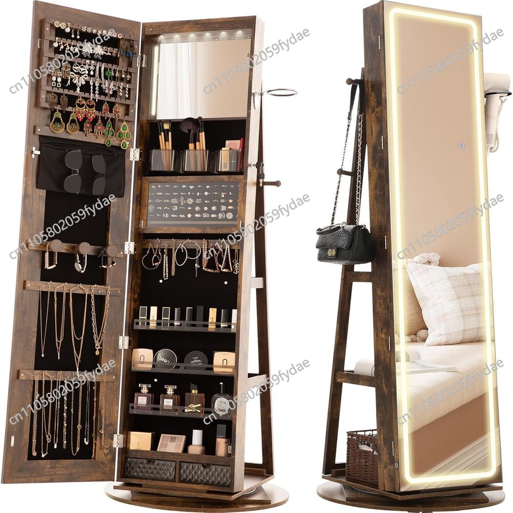 Stehender Schmuckschrank mit S – Full Length Mirror Jewelry Armoire Bewertung und Preis