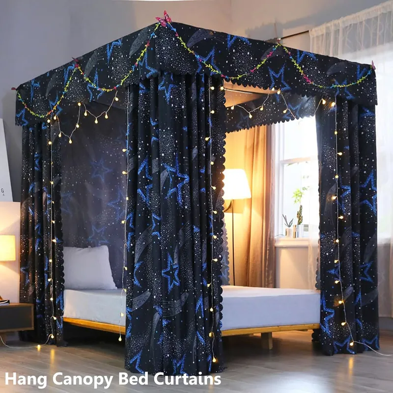 Hochwertiger Bettrahmen-Stände – Canopy Bed Frame Metal Queen Bewertung und Preis