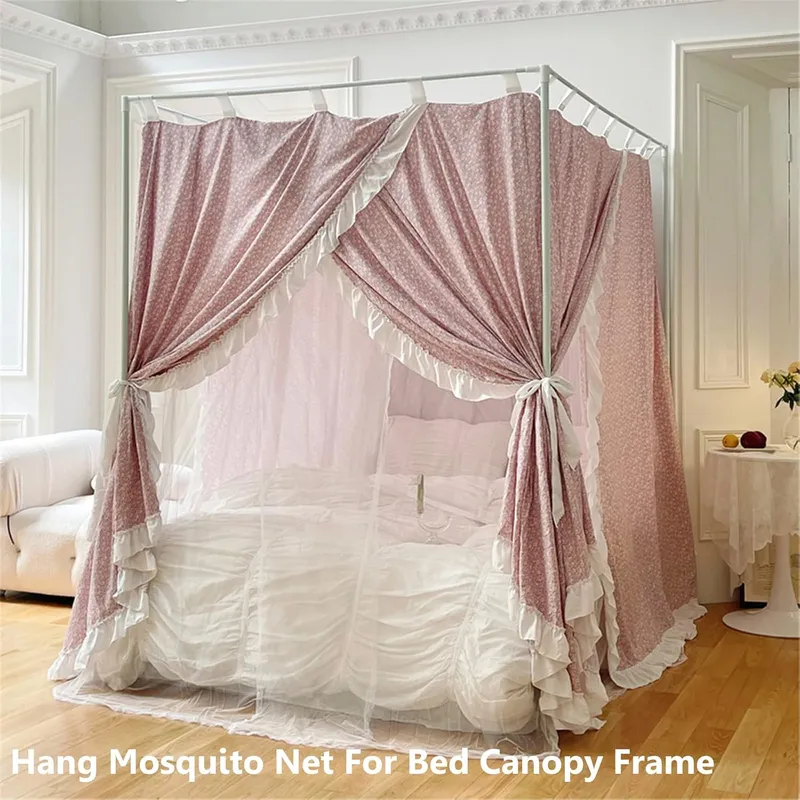 Hochwertiger Bettrahmen-Stände – Canopy Bed Frame Metal Queen Bewertung und Preis