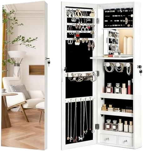 Abschließbarer Schmuckschrank- – Full Length Mirror Jewelry Armoire Bewertung und Preis