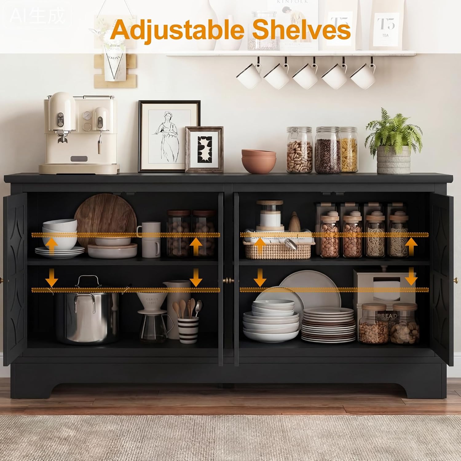 Sideboard-Buffetschrank mit St – Tables Bewertung und Preis