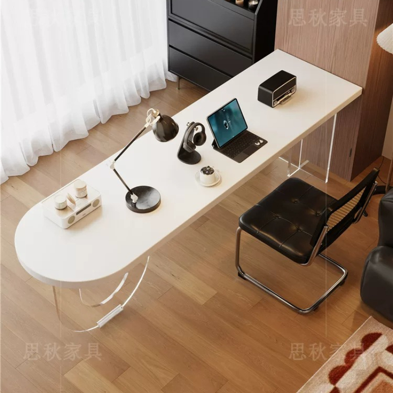Weißer Massivholzschreibtisch  – Bedroom Furniture Bewertung und Preis
