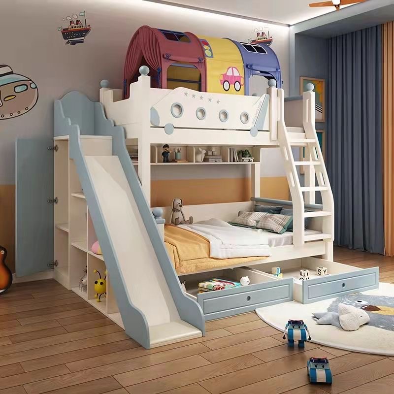 Hochwertiges Etagenbett aus Ho – Bunk Bed With Stairs And Slide Bewertung und Preis