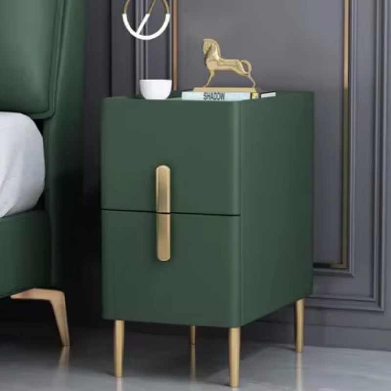 Einfarbiger Holz-Nachttisch mi – Solid Wood Nightstand 2 Drawers Bewertung und Preis