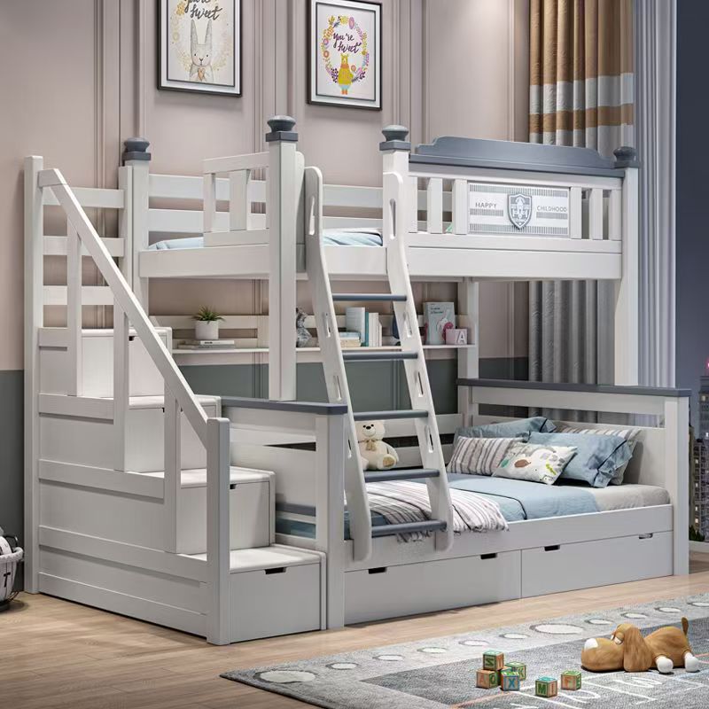 2025 Günstiges Kinderzimmermöb – Bunk Bed With Stairs And Slide Bewertung und Preis