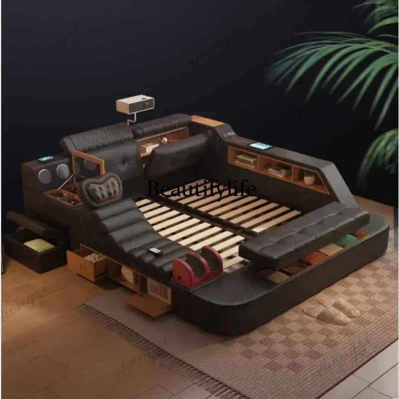 A182 Schwarzes Kingsize-Doppel – King Size Bed Frame With Storage Drawers Bewertung und Preis