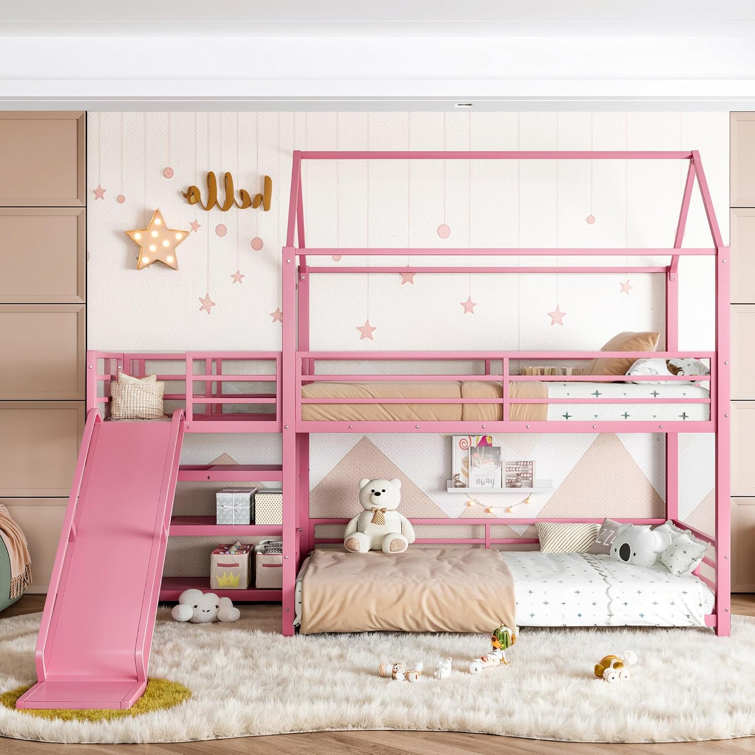 Etagenbett mit Rutsche und Stu – Bunk Bed With Stairs And Slide Bewertung und Preis