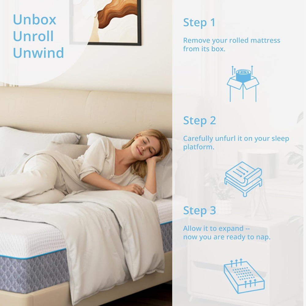 14 Zoll Queen-Matratze in eine – Memory Foam Mattress In A Box Queen Bewertung und Preis