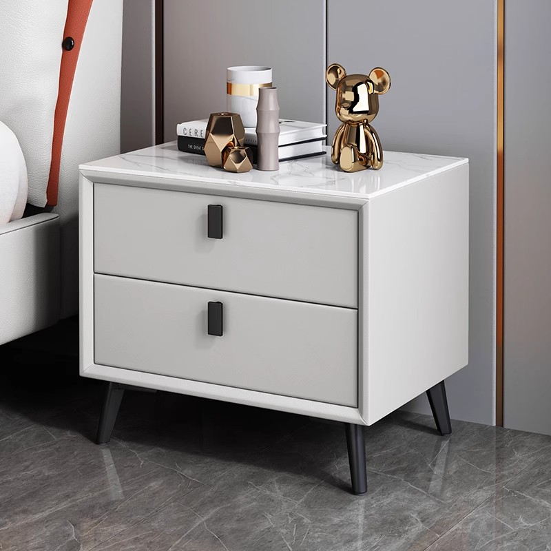 Nordischer Stil Massivholz-Nac – Solid Wood Nightstand 2 Drawers Bewertung und Preis
