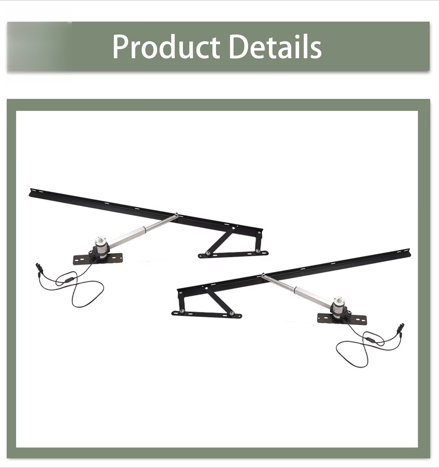Maßgefertigter Hydraulischer H – Gas Lift Storage Bed Hydraulic Bewertung und Preis