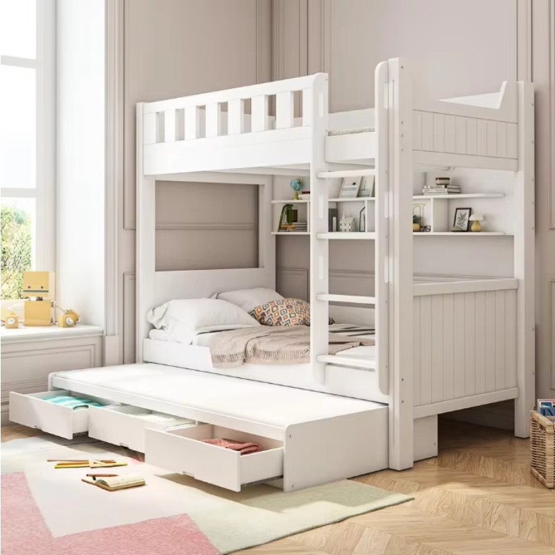 Schlafzimmermöbel Kinderbett H – Bunk Bed With Stairs And Slide Bewertung und Preis