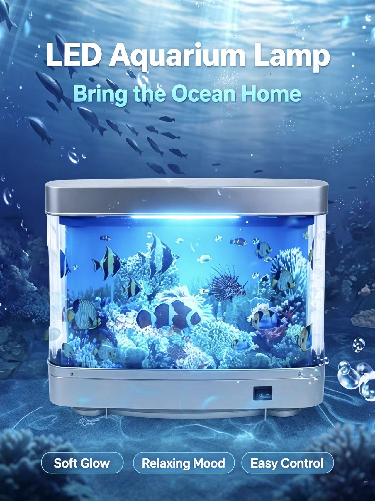 Tropische Fischbeckenlampen Kü – Floating Nightstand With Led Light Bewertung und Preis