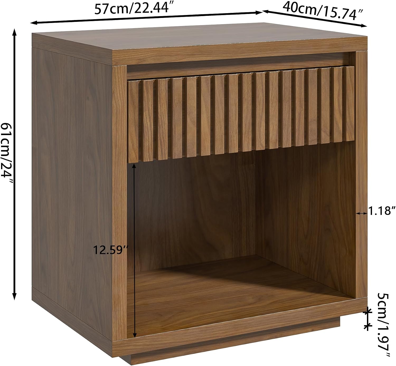 2-Schubladen-Nachttisch-Set mi – Solid Wood Nightstand 2 Drawers Bewertung und Preis