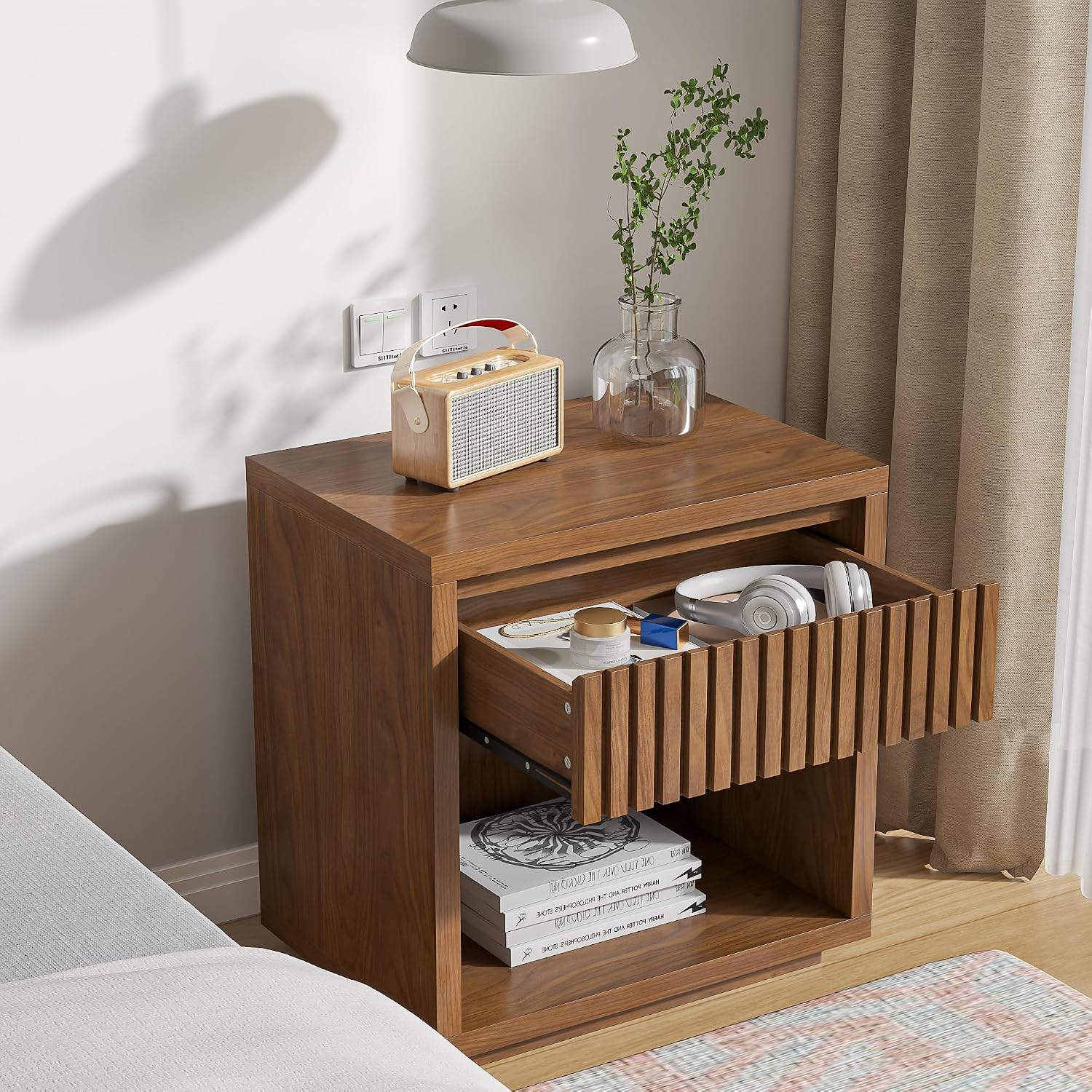 2-Schubladen-Nachttisch-Set mi – Solid Wood Nightstand 2 Drawers Bewertung und Preis