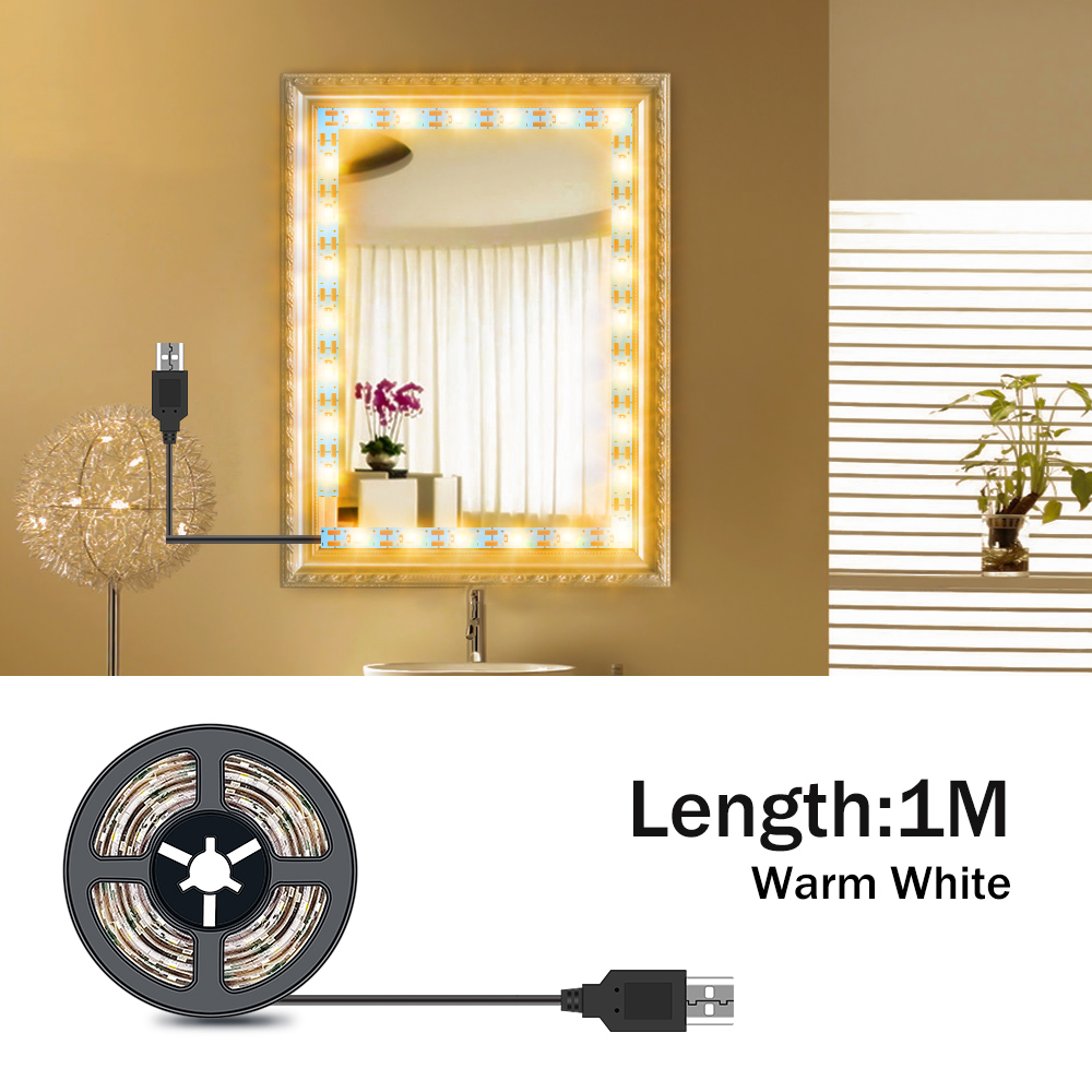 DC5V LED Make-Up Spiegel Licht – Dressing Table Vanity With Lighted Mirror Bewertung und Preis