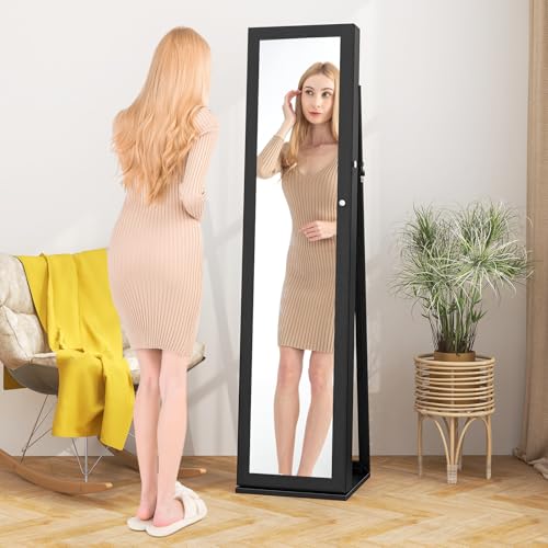 Schmuckschrank mit 62 Zoll hoh – Full Length Mirror Jewelry Armoire Bewertung und Preis