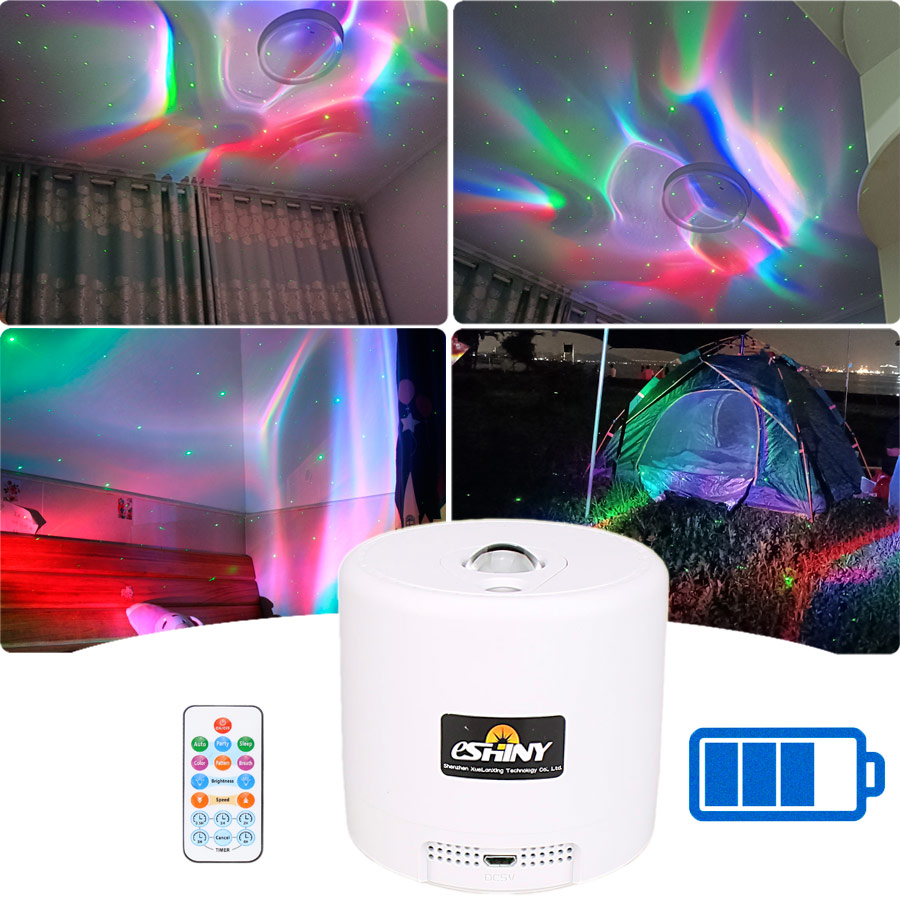 SA204 RGB LED Motiv Aurora Pro – Floating Nightstand With Led Light Bewertung und Preis