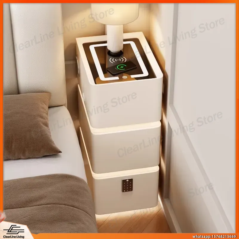 Ultra Schmaler Schwebender Nac – Floating Nightstand With Led Light Bewertung und Preis
